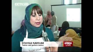 Algerian Women Show a Keen Interest in Chinese Embroidery