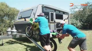 Protrek Motorack | Easy to install Motocycle Rack for caravans and RVs | Short Version