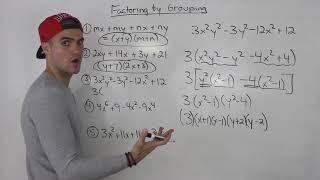 MCR3U - Factoring by Grouping - Grade 11 Functions