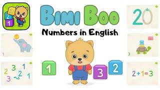  BIMI BOO Toddler Games for 3+ year olds | Learning numbers 1-20 | Playthrough