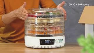 How to use • Food Dehydrator FDK 500GCW • Gorenje