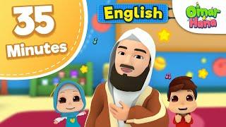 Omar & Hana | Mufti Ismail Menk & More compilation | Islamic Cartoon