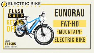 Eunorau E-Bike 48V 1000W Mountain Fat Tire Electric Bike FAT-HD Review by Electric Bike Paradise