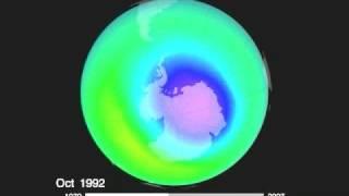 The Earth's Ozone Hole from 1979-2007