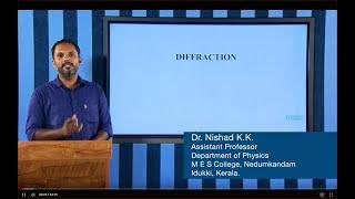 11. Diffraction Zone Plate #ch08sp #swyamprabha