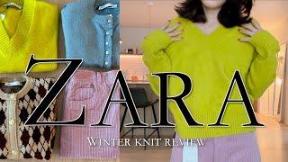 [zara haul] 니트 맛집..자라! 이번 신상 같이 구경해요 5만원대 니트부터.. 휘뚤마뚤 가성비템 모아보기🩶