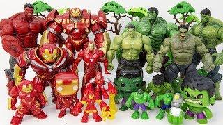 HULKBUSTER & IRON MAN 대 HULK ~ GO GO GO! 마블 HULK SMASH 컬렉션 장난감 배틀 # Toysplaytime