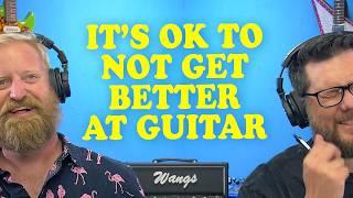 IT'S OKAY TO NEVER GET BETTER AT GUITAR - Maestro Alex Gregory Explorer -Geography Guitar -Travel SG