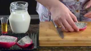 How to Make Dragon Fruit Smoothie - Recipe by Rekha Kakkar