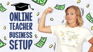 How to set-up your own online teacher business with specific student examples!