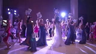 Dallas Cowboys Cheerleaders Thunderstruck at DCC Taylor's Wedding