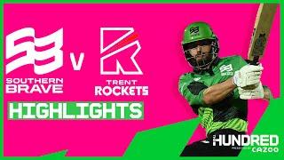 Dominance in the Eliminator! | Southern Brave v Trent Rockets Highlights | The Hundred 2021