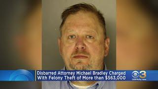 Disbarred Attorney Charged With Felony Theft