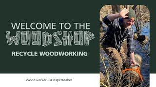 Welcome To The Woodshop of The Recycling Woodworker, Jesper Makes  | Rubio Monocoat