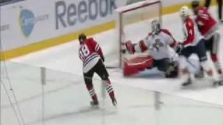 Tomas Vokoun Awesome Save on Kane 10/2/2009