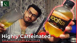 Smallest & Highly Caffeinated Energy Drink Soda In Pakistan & India | Booster Energy Drink