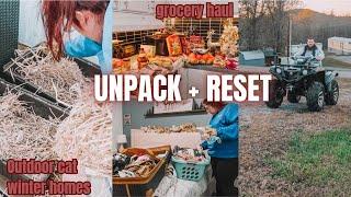 UNPACK & HOME RESET WITH ME | GROCERY HAUL | KIMI COPE 2024