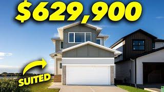 Tour a $629,900 NEW Legally SUITED Home in Lethbridge Alberta