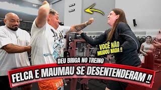 FELCA E MAUMAU SAÍRAM NO TAPA DURANTE O TREINO !