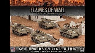 Unboxing - Flames Of War M10 Tank Destroyer Platoon by Battlefront Miniatures (Fow)