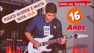 TOCANDO GUITARRA AOS 16 ANOS| *Parte2 | Solos Marcantes / Primeira Agenda / Desafios | Guitar Cam