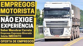 URGENTE! Vagas para MOTORISTA CARRETEIRO – Início Imediato, Sem Experiência! 