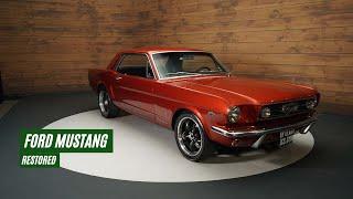 Ford Mustang Coupe | Restored | History known | Manual gearbox | 1965-VIDEO- www.ERclassics.com