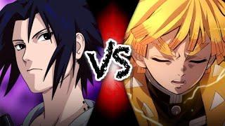 Sasuke Vs Zenitsu Rap Battle - D_LeGend Ft. Dizz XØ - Prod.by @KikoBeatz[Naruto/Demon Slayer Amv]