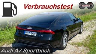 Audi A7 Sportback 50 TDI Quattro - Was verbraucht die Coupé-Limousine? | Test - Review - Verbrauch