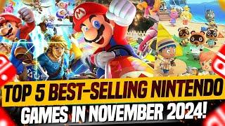  Top 5 Nintendo Games of November 2024!  Best-Sellers You’ll LOVE!  #NintendoSwitch