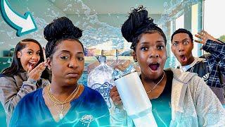 POURING WATER ON MY MAMA PRANK/SHE CANCELLED ALL PLANS