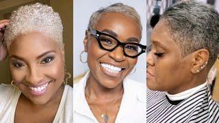 50+ Best Short Hairstyles For Gray-Haired Women