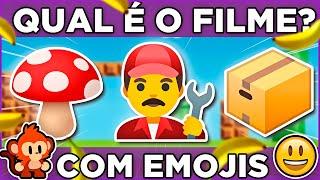  ADIVINHE O FILME PELOS EMOJIS   [[ DIFICULDADE MÉDIA ]] Quiz dos emojis. #macaquiz