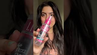 How I apply my hair serum #livon #haircare #hairserum