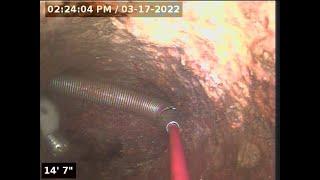 A plumber's worst nightmare...stuck sewer camera in Ventura CA with From Sinks to Sewers