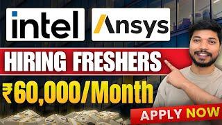 Intel & Ansys Hiring Freshers 2025 | Exciting Job Opportunities for Freshers | Apply Online Now