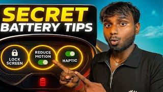 SECRET iPhone Battery Tricks  | Boost Battery Life Instantly! #BatteryBackup #iPhoneTips