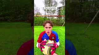 GOALKEEPERS WE ALL KNEW AS KIDS #soccer #goalkeeper #teammates #school