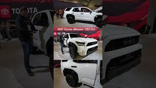 Big Changes! 2025 Toyota 4Runner TRD Pro! #toyota #4runner #sema2024 #driveitout