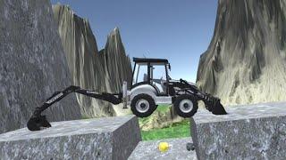 #biboиигрушки| Jcb stunt | JCP | jcb dozer | jcd |экскаватор | Excavator stunt | Bibo games