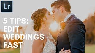 How To Edit Weddings in 3 Hours or Less