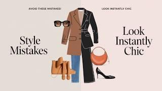 Style mistakes women over 50 should avoid | 3 Easy Ways to Look Instantly Chic