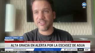 Alerta por crisis hídrica en Alta Gracia