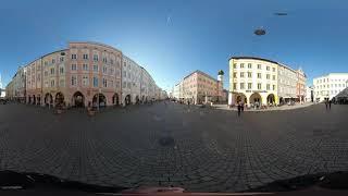 Rosenheim Max-Josefs-Platz 360°-Video 4K