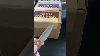 $4,000.00 In Half Dollar Boxes! Hunting For Silver! #coin #silver