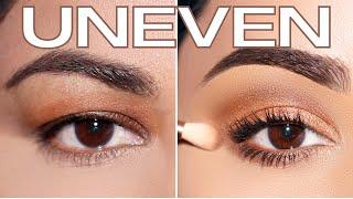 How To Create a Holiday Look on UNEVEN Eyes