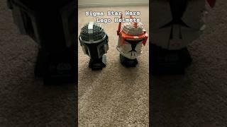 The sigmas have arrived #lego #helmets #starwars