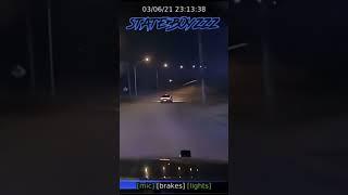 DODGE CHARGER DAYTONA TRIES TO GET AWAY FROM COPS #cars #policechase #charger #jdm #fyp