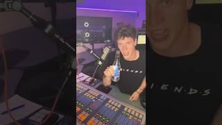 SPARKLING WATER CHALLENGE live on the radio 