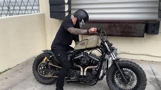 Harley Sportster 48 Start Up! Sick Sound! Most hated Sportster on the Internet! #harleydavidson